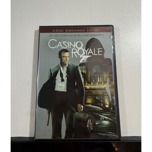 Sony Casino Royale DVD Movie OS Multicolor Good 2-Disc Widescreen Edition 007